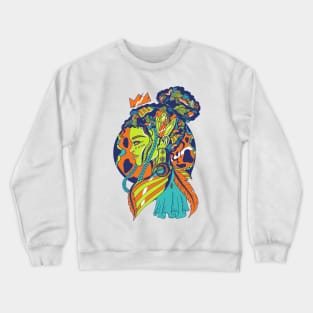 Tetradic Beauty Queen Crewneck Sweatshirt